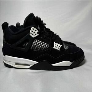 Size 10 - Nike Air Jordan 4 Retro White Thunder Men's Shoes